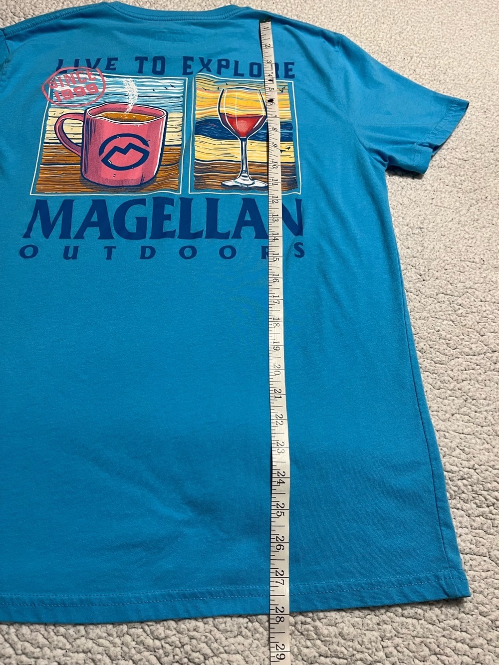 Magellan Outdoors "Live to Explore" Graphic Tee - Picture 5 of 6